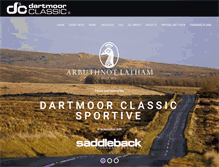 Tablet Screenshot of dartmoorclassic.co.uk